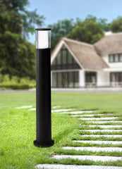 Carlo 800 mm Black Clear LED 3.5W Bollard Post Light - Cusack Lighting