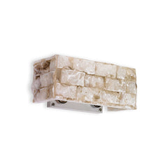 Carrara wall light - Alabaster Finish - Cusack Lighting