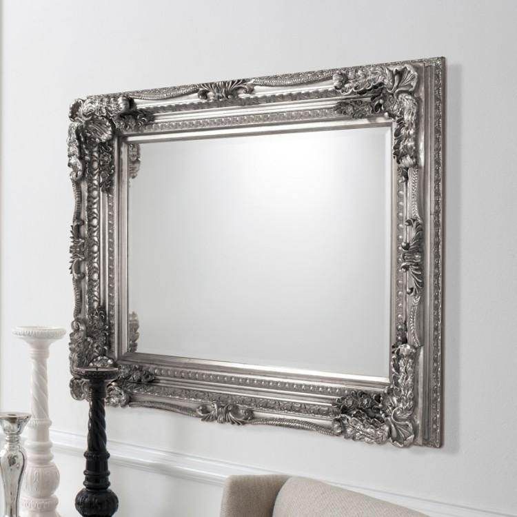 Carved Louis Mirror - Various Finishes - Cusack Lighting