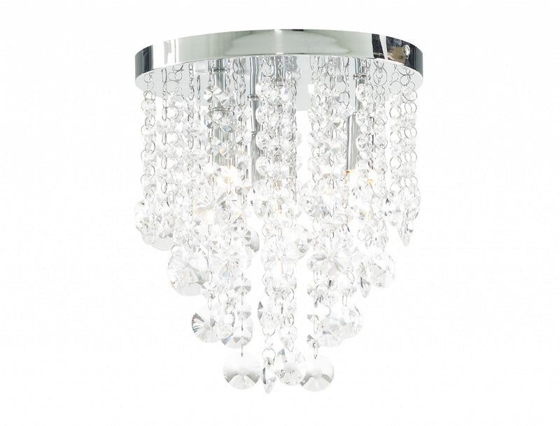 Celeste 4lt Crystal Flush Chrome