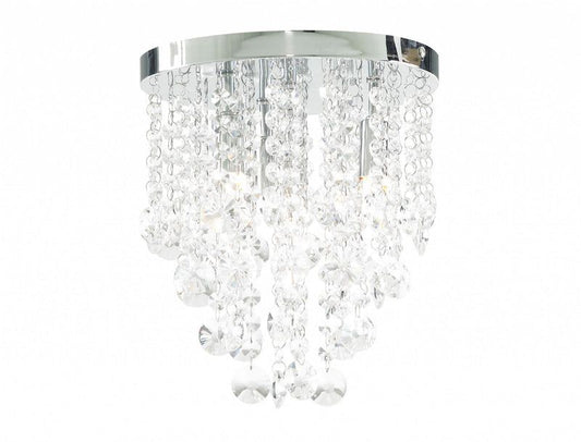 Celeste 4lt Crystal Flush Chrome