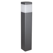 Chicago 65cm Square/Round Post Lamp, 1 x E27, IP65, Anthracite