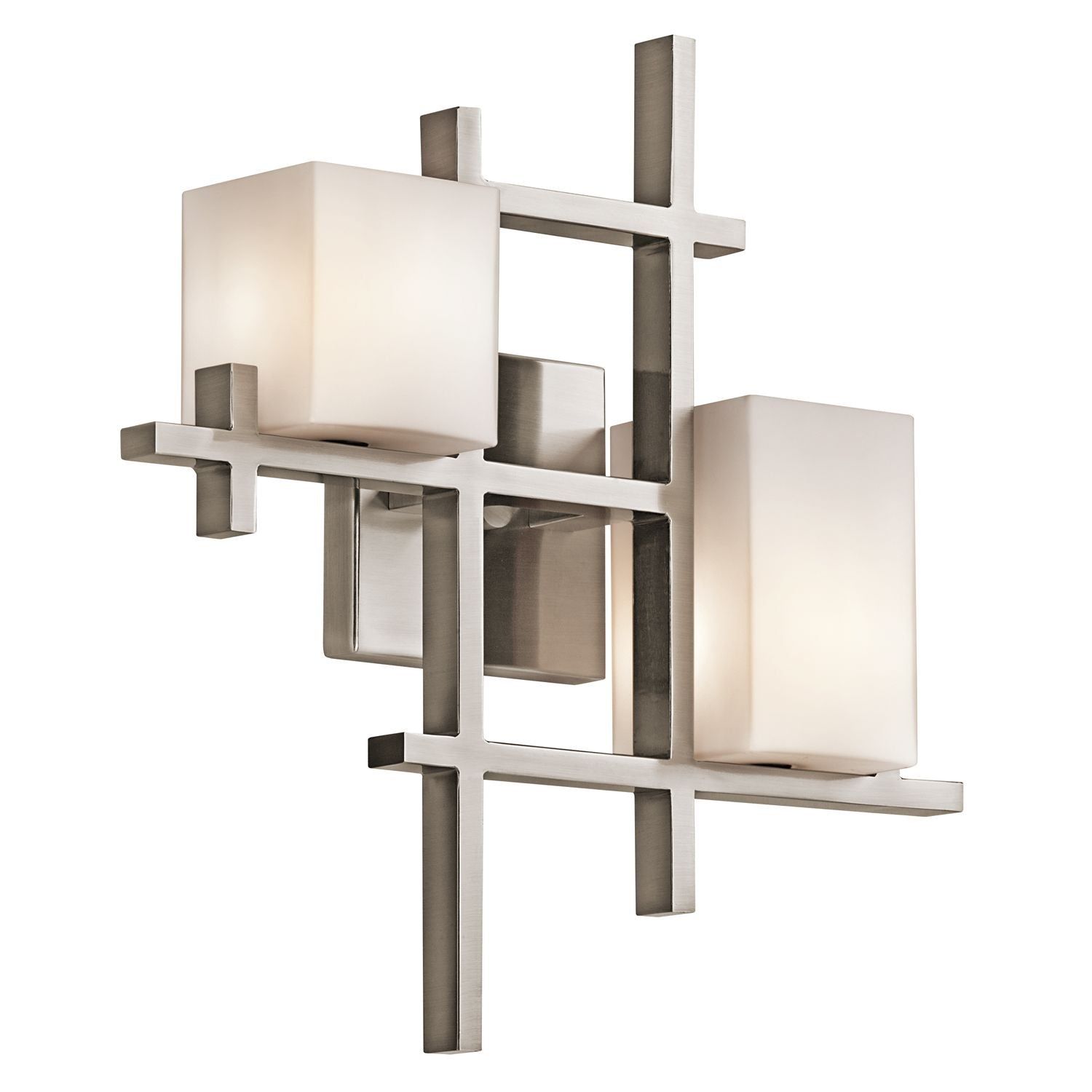 City Lights 2 Light Wall Lighs- Classic Pewter - Cusack Lighting