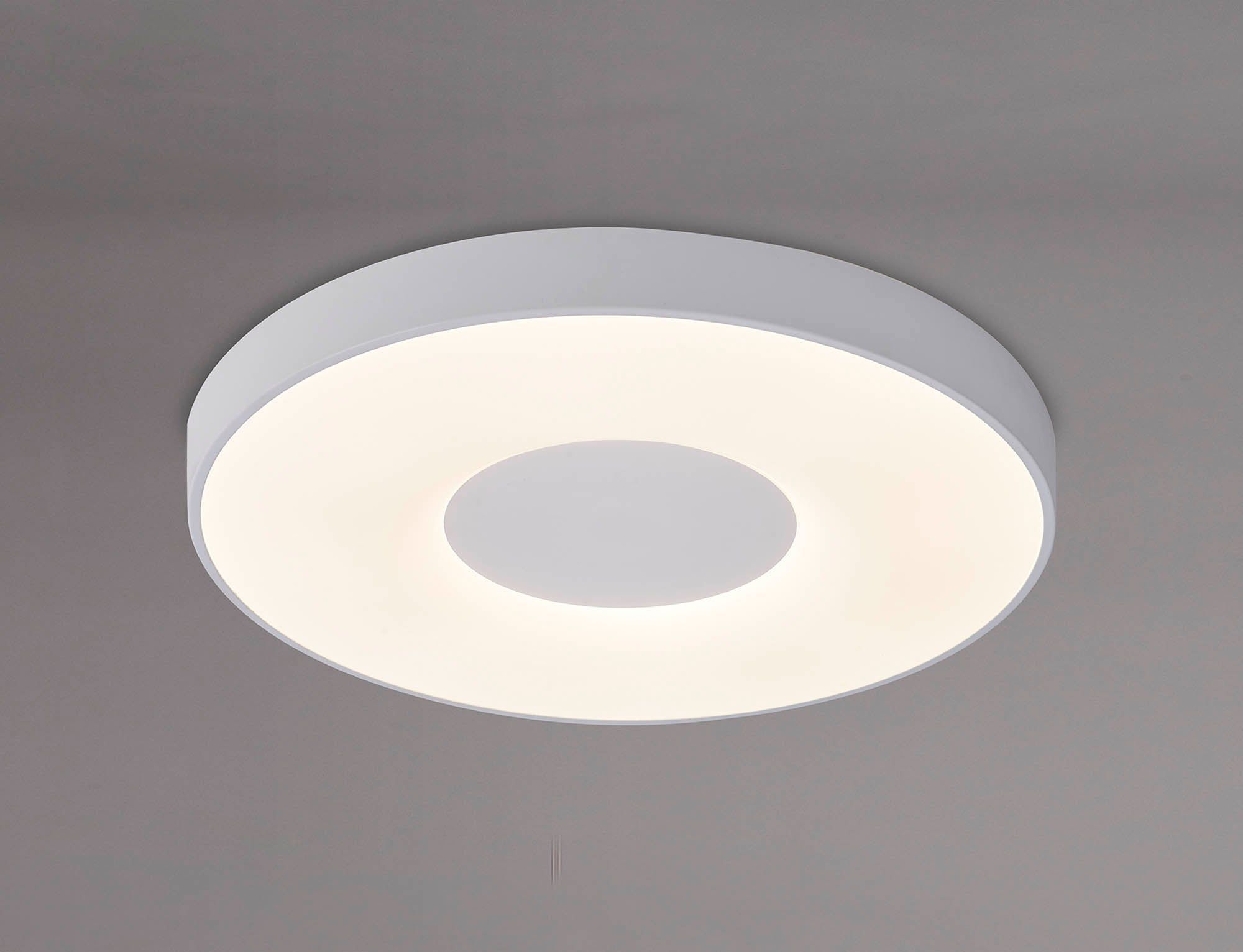 Coin Round Ceiling 100W LED With Remote Control 2700K-5000K, 6000lm, White, 3yrs Warranty