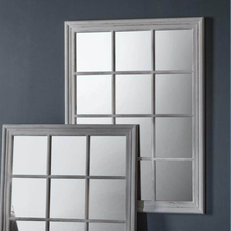 Costner Mirror Antique White W950 x D45 x H1300mm