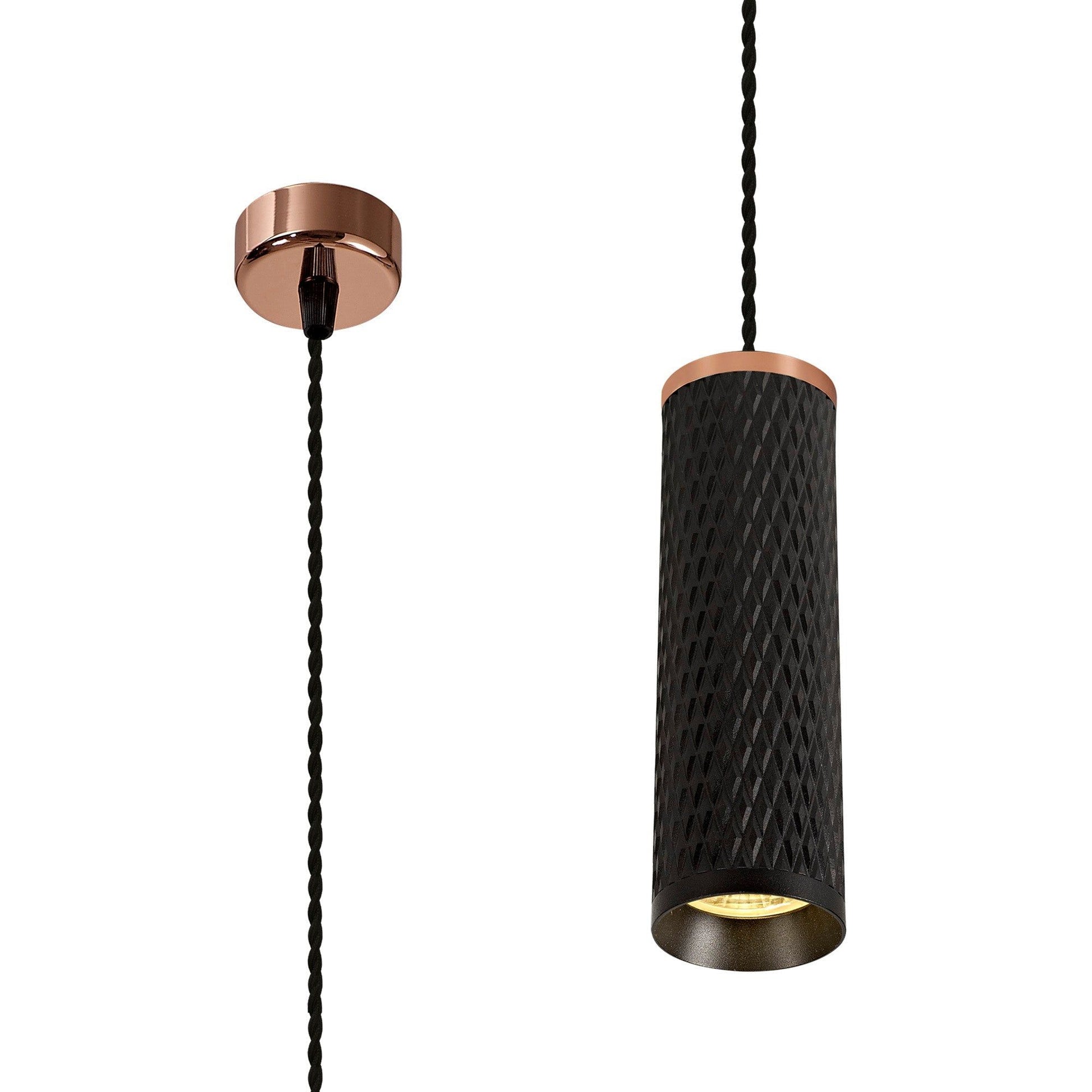 Toihian 1 Light 11/20cm Pendant Light GU10