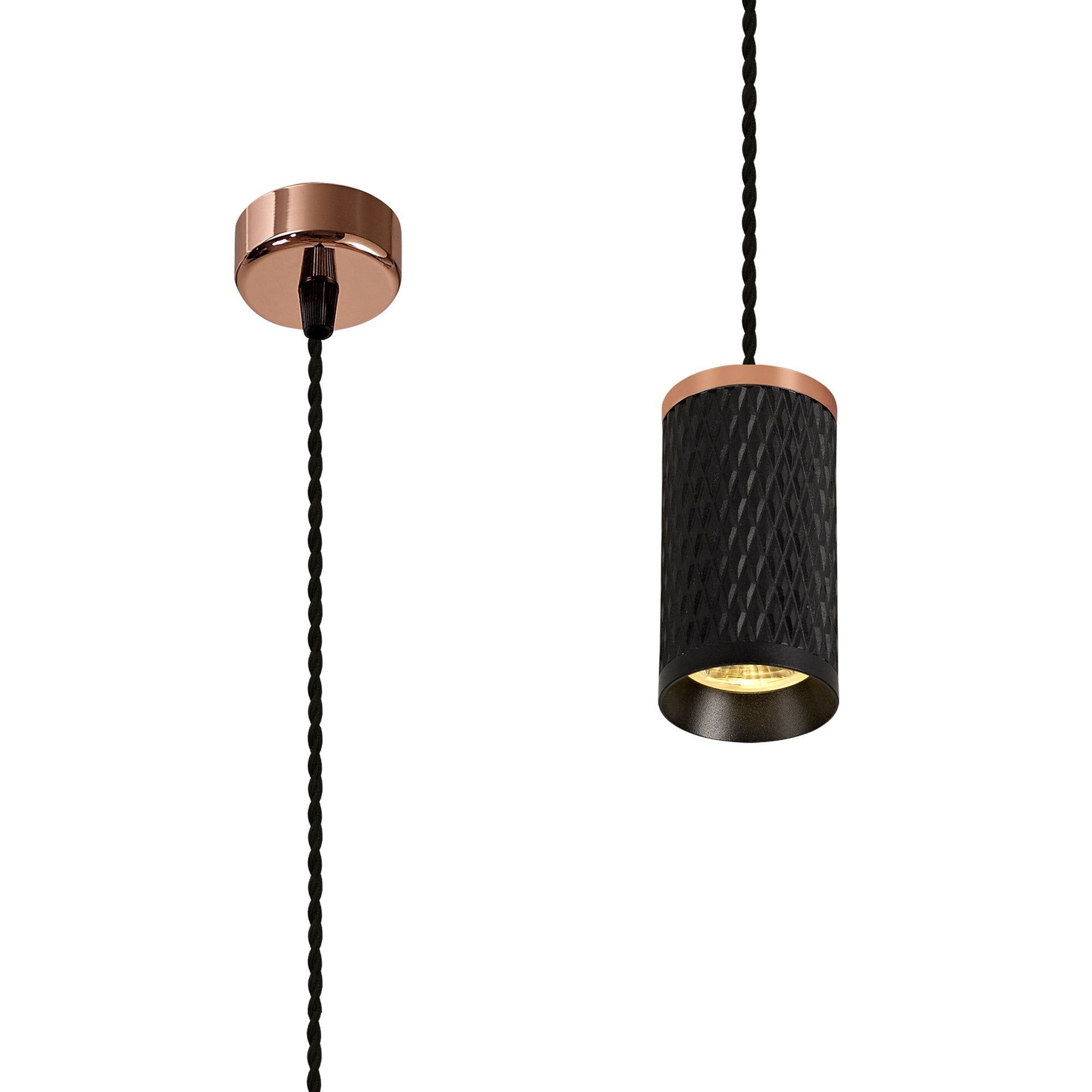 Toihian 1 Light 11cm Pendant Light GU10