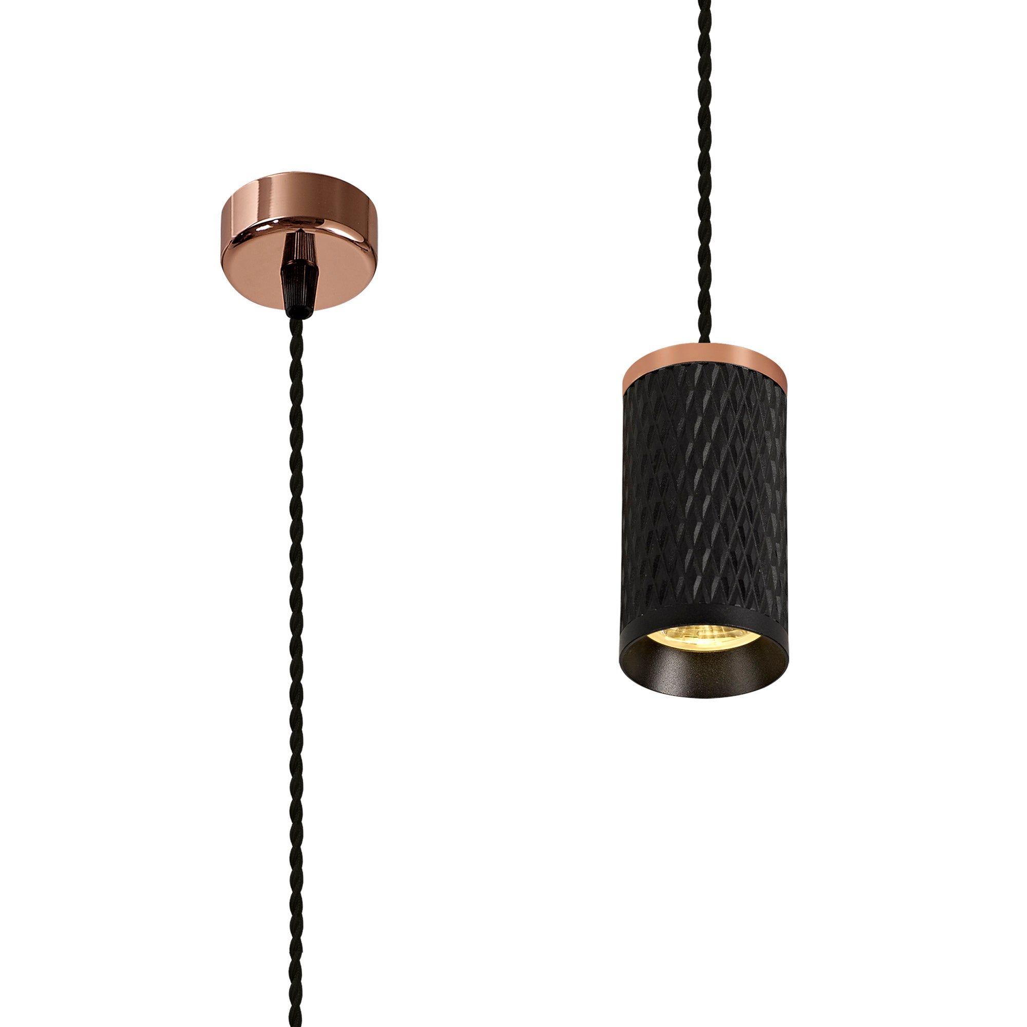 Toihian 1 Light 11cm Pendant Light GU10