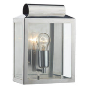 Dar Notary Rectangle Wall Bracket Stainless Steel IP44 - Cusack Lighting
