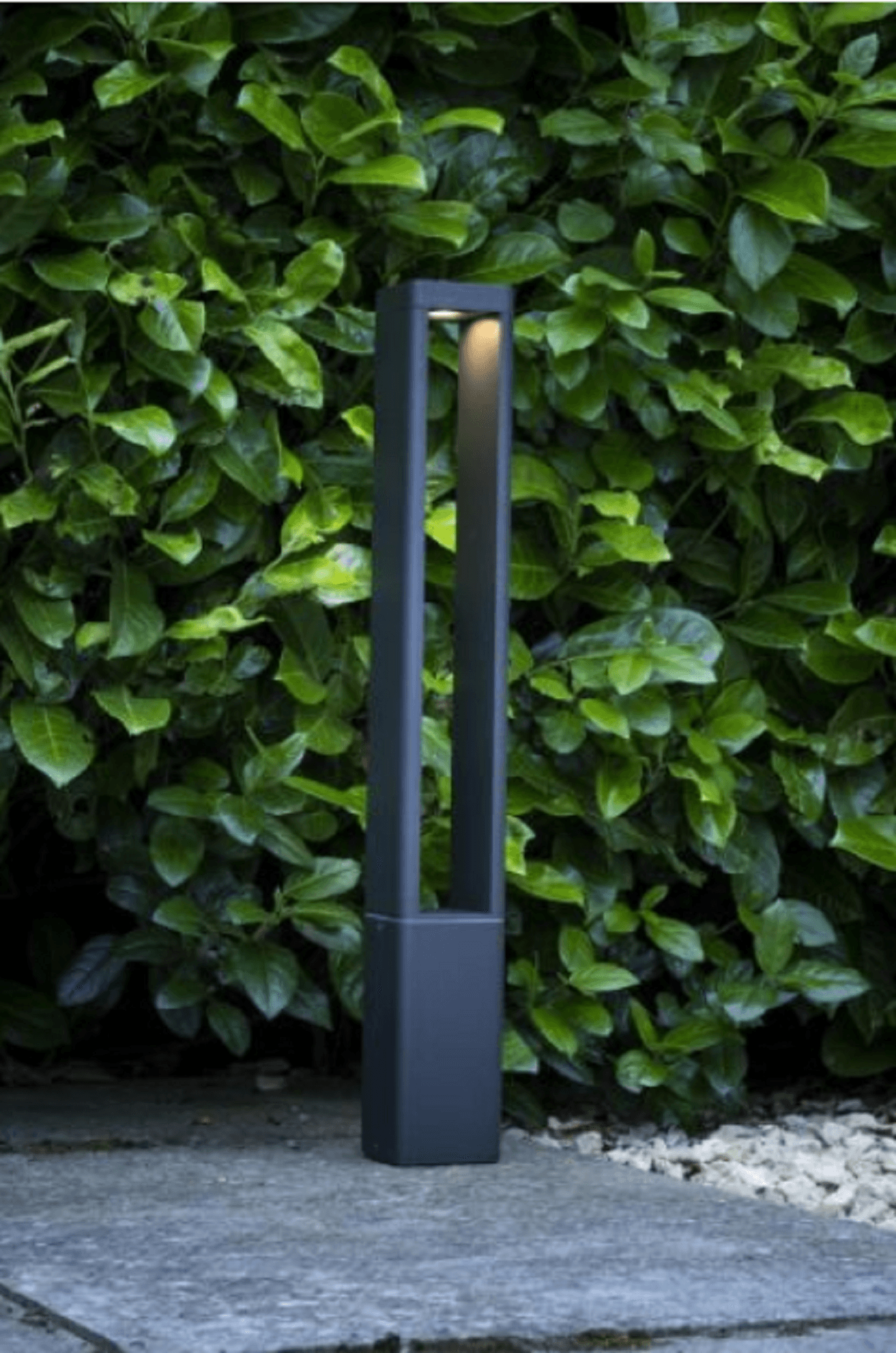 Dar Sitar Outdoor Post Anthracite LED - Cusack Lighting