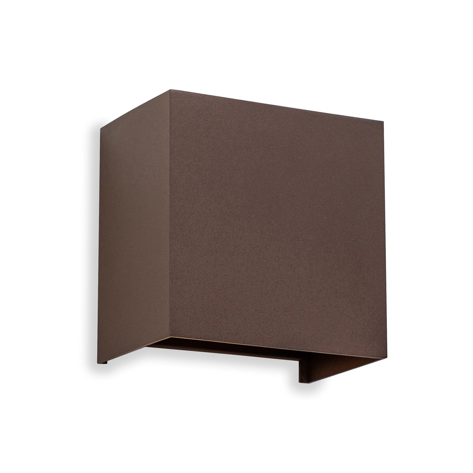 Davos Rectangle Wall Lamp, Large/XL  24W LED, 3000K, 2200lm, IP54,Sand Black, White, Anthracite, Rust Brown