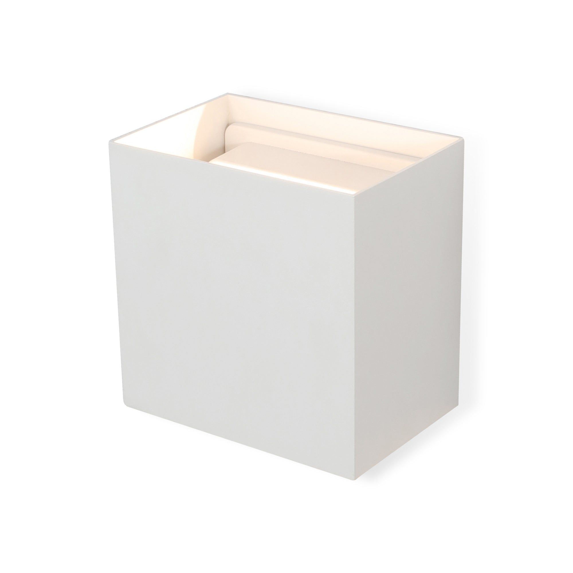 Davos Rectangle Wall Lamp, Large/XL  24W LED, 3000K, 2200lm, IP54,Sand Black, White, Anthracite, Rust Brown
