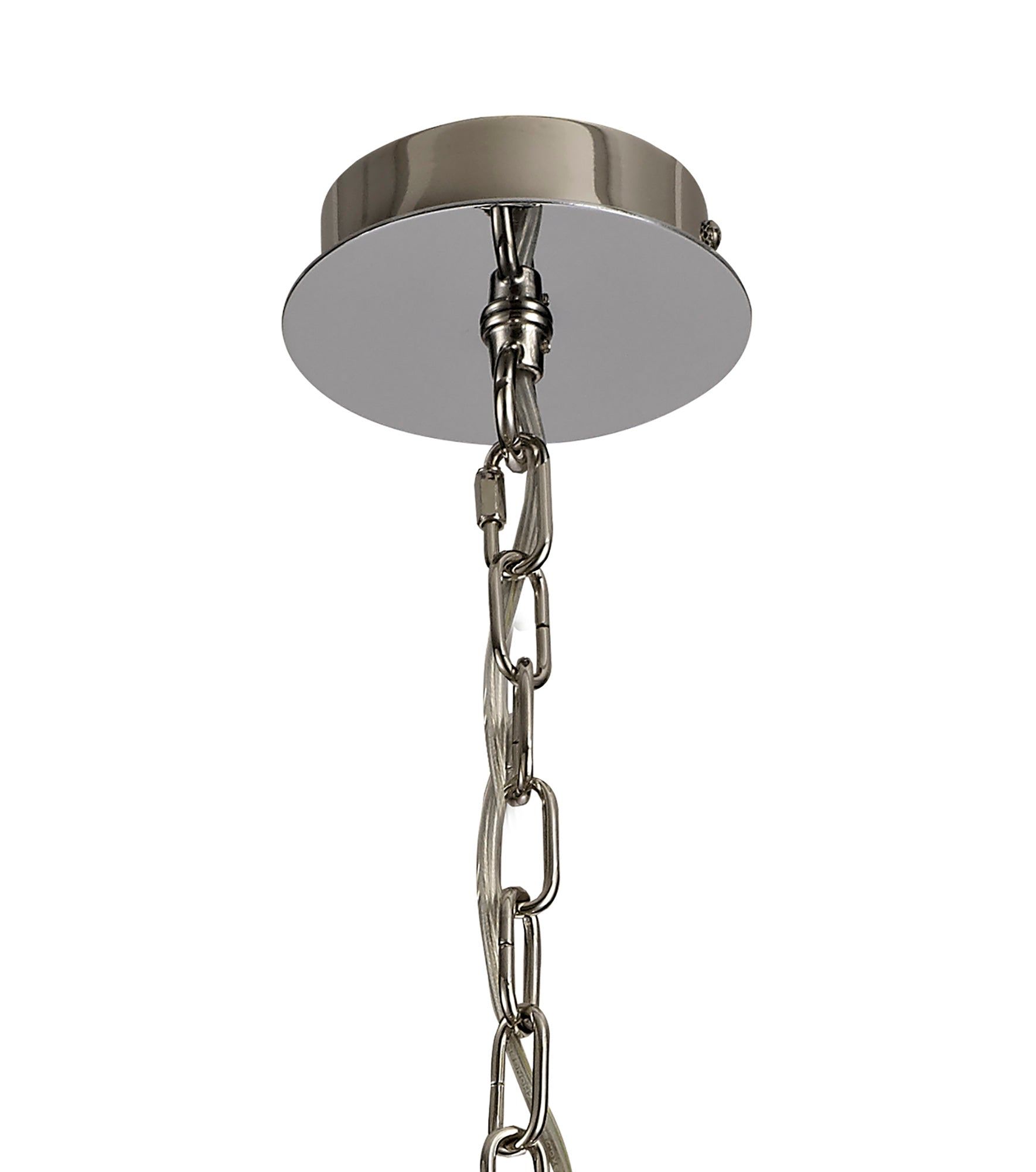 Deck Pendant/Semi Ceiling, 5 x E14, Antique Brass, Polished Nickel, Polished Gold 
