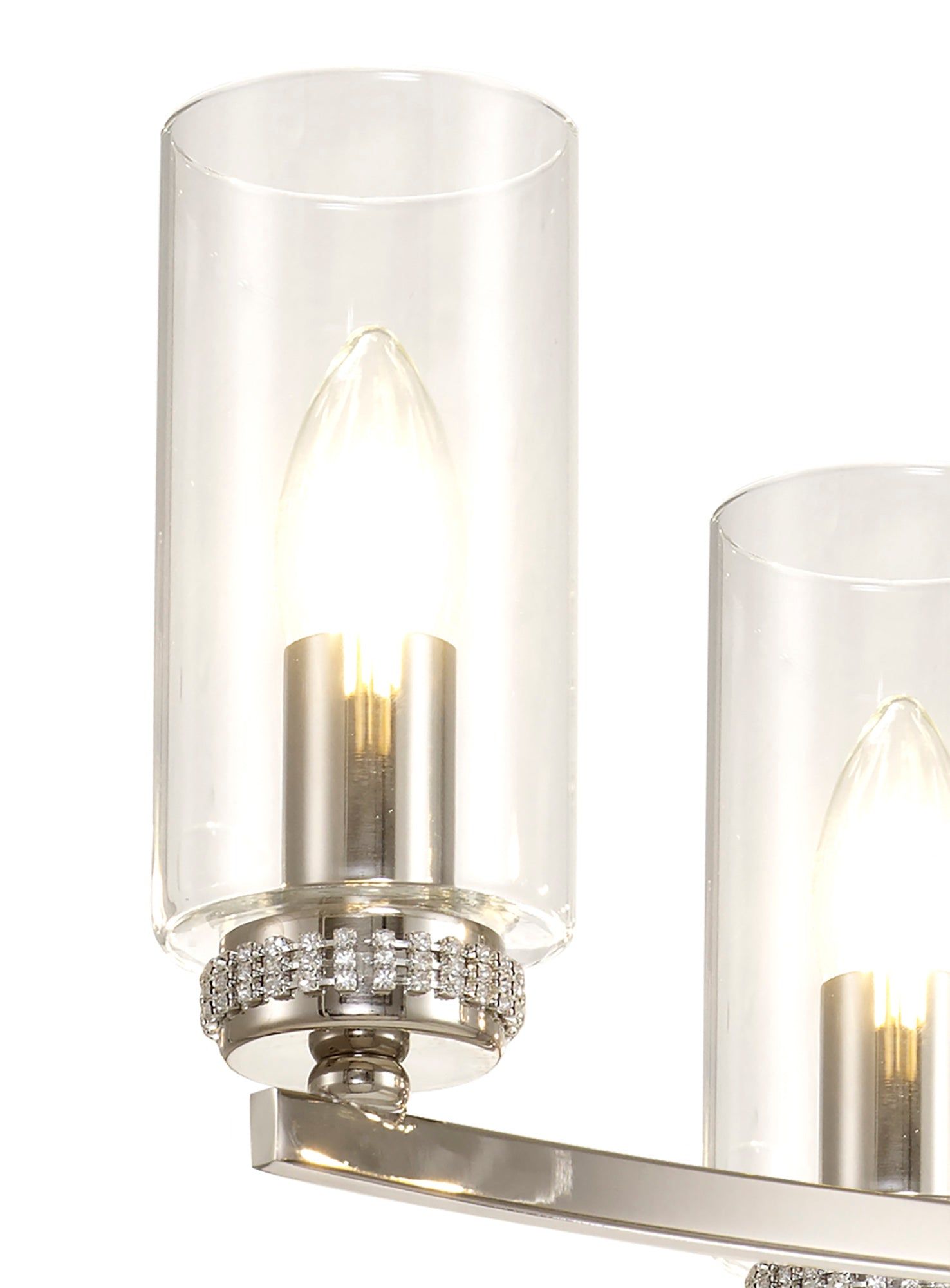 Deck Pendant/Semi Ceiling, 7 x E14, Antique Brass, Polished Nickel, Polished Gold