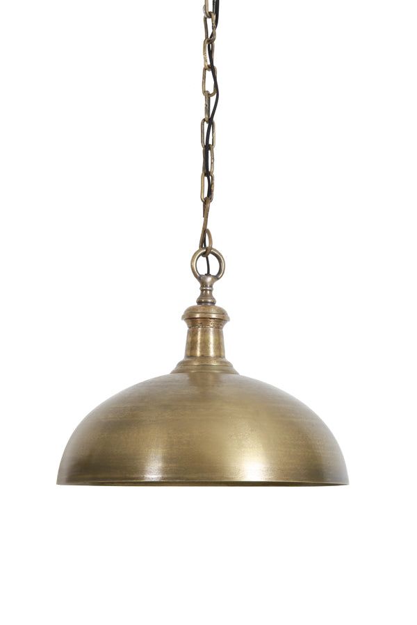 Demi Medium Hanging Lamp - Raw Old Bronze Finish
