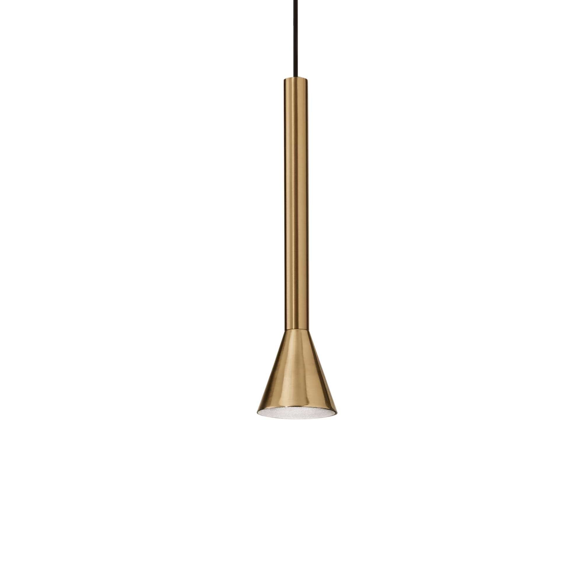 Diesis sp Pendant Ceiling Light - Satin Brass Finish, IP20