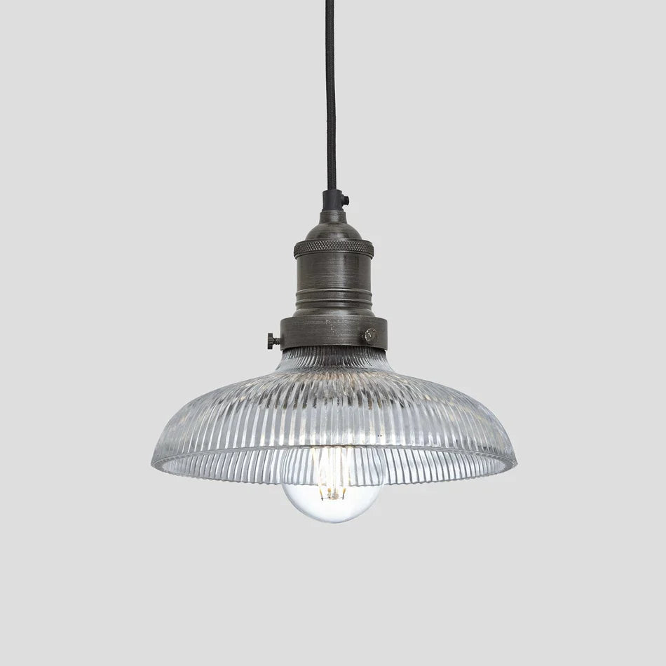 Brooklyn Glass Dome Pendant - 8 Inch