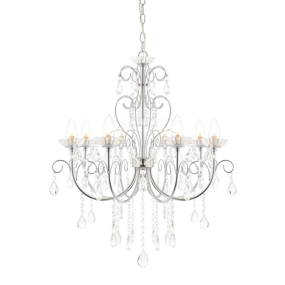 Keaton  8lt Bathroom Semi Flush Light