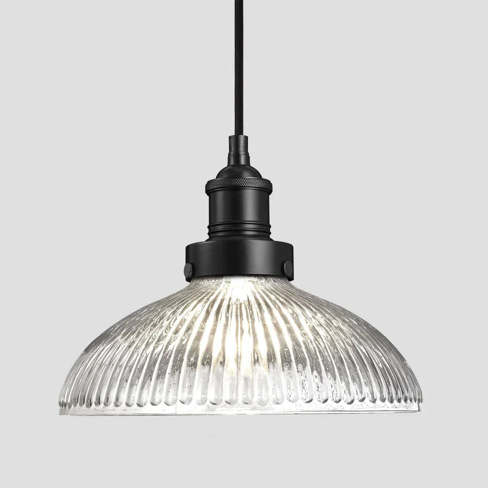 Brooklyn Glass Dome Pendant - 8 Inch