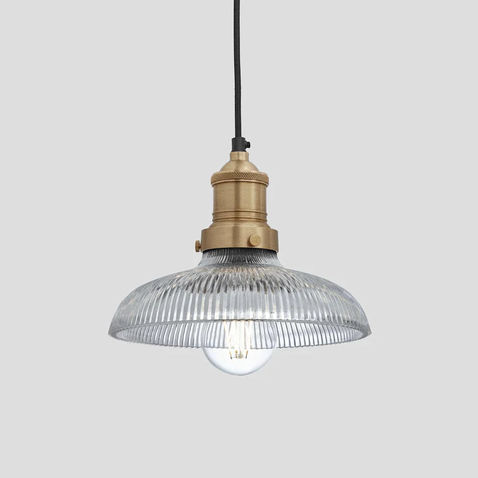 Brooklyn Glass Dome Pendant - 8 Inch