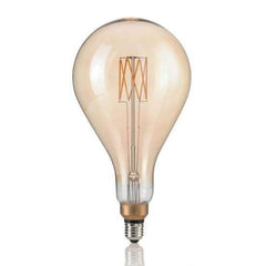E27 Dimmable Large Decorative Amber Bulb - Cusack Lighting