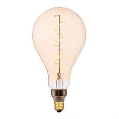 E27 Dimmable Large Decorative Amber Bulb - Cusack Lighting