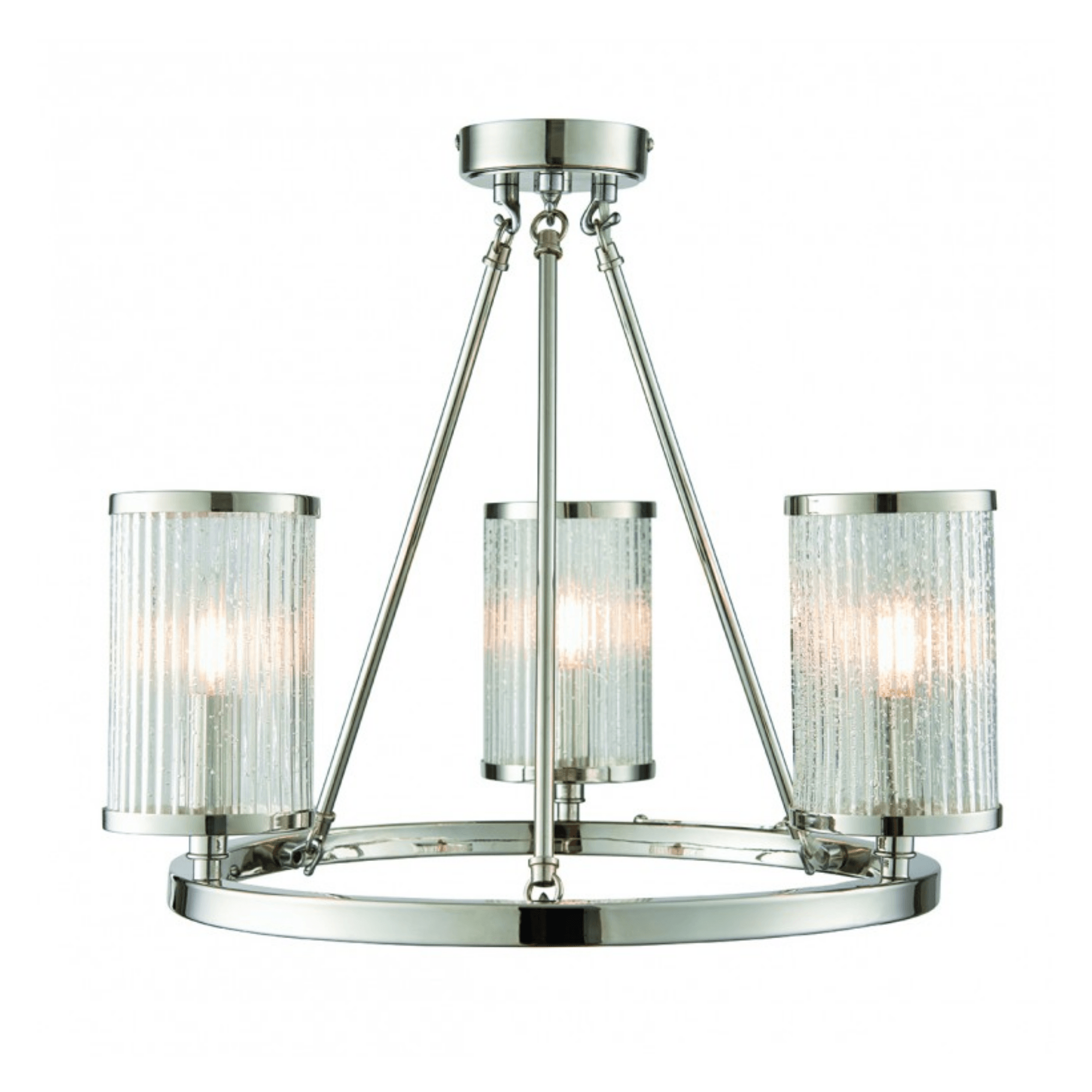 Chicane 3 Ceiling Light - Cusack Lighting