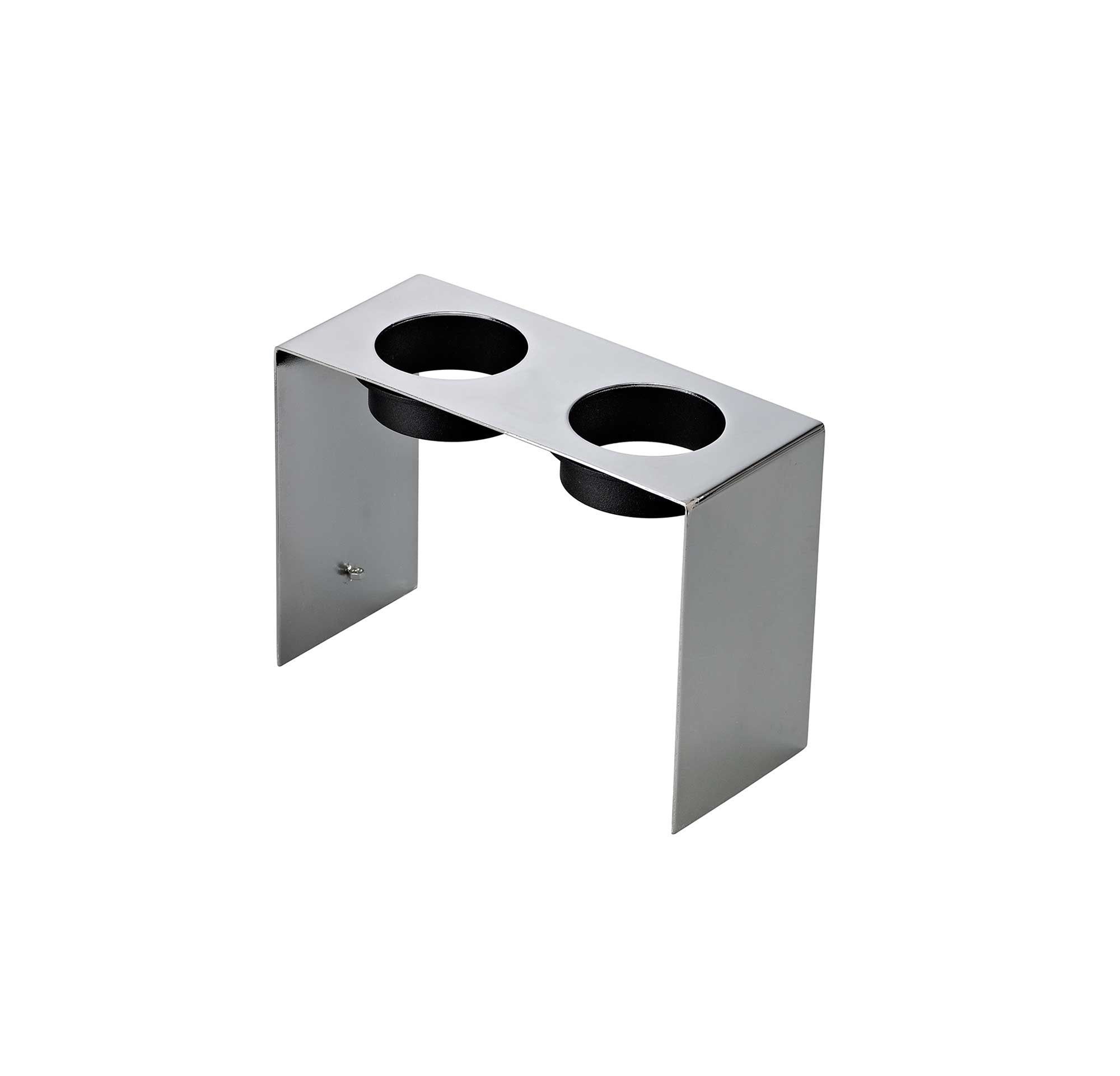 Eclectic 2 Light Rectangular Ceiling GU10, White Paintable Gypsum With Matt Black Cover/ Matt White Cover/Polished Chrome Cover