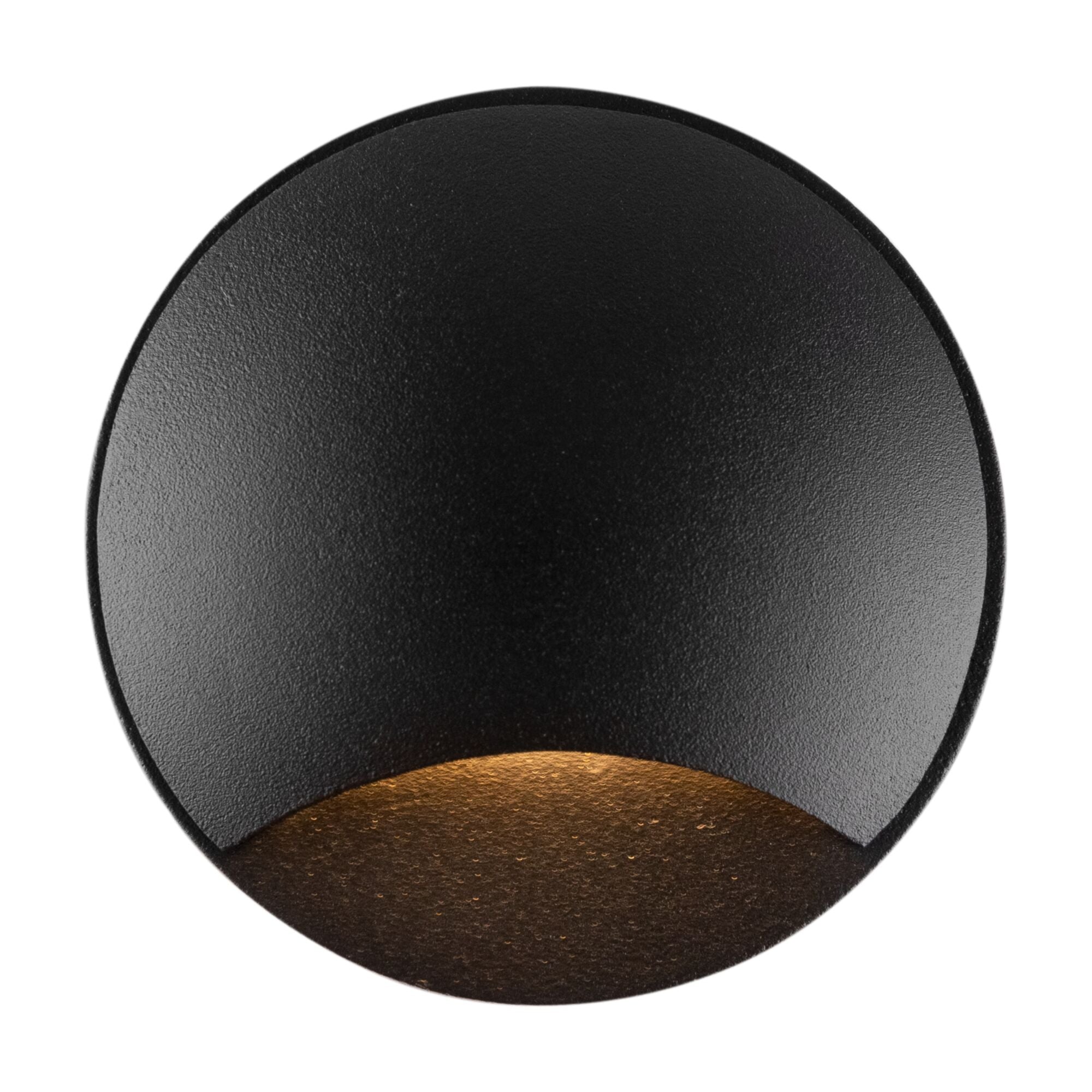 Biscotti Recessed LED Wall Light - Black/White