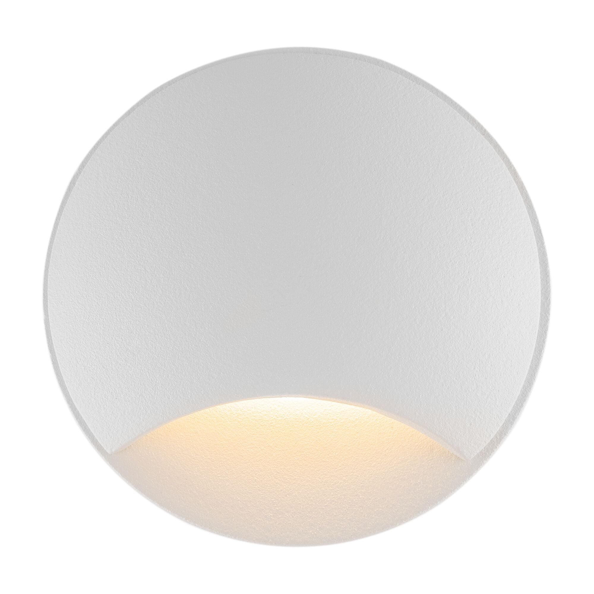 Biscotti Recessed LED Wall Light - Black/White