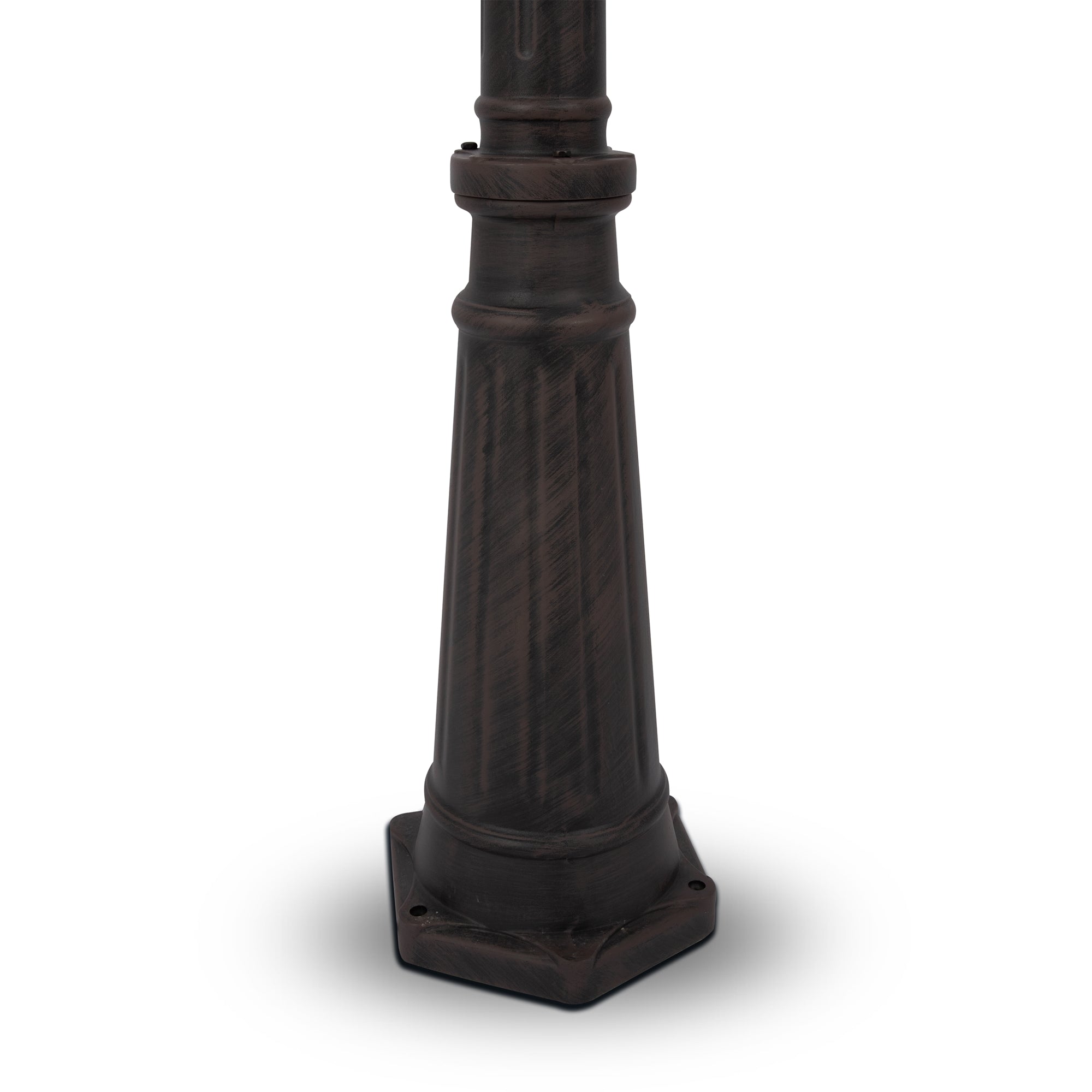 Fleur Large Post - Black / Antique Bronze