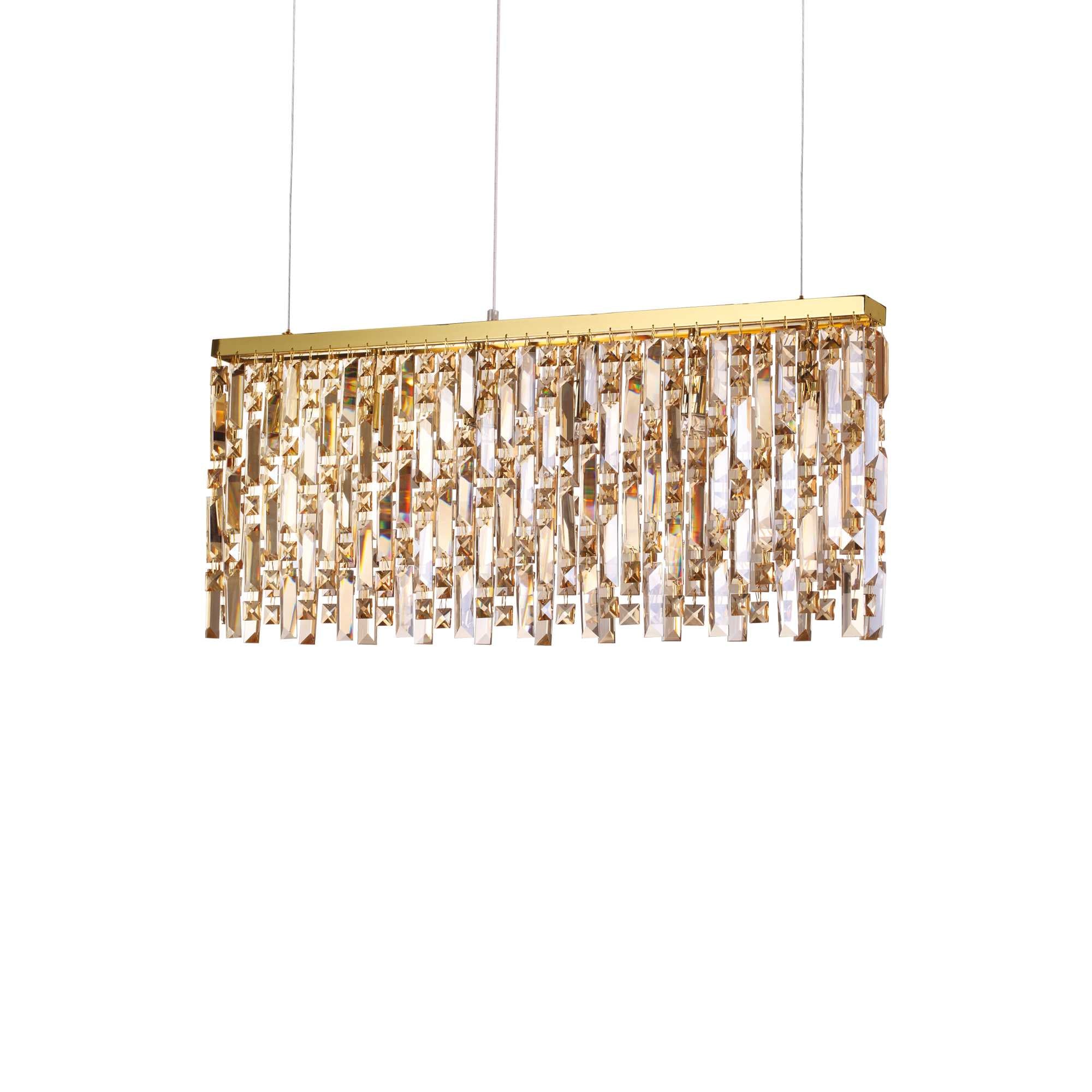 Elisir 6/8Lt - Chrome/Brass Finish - Cusack Lighting