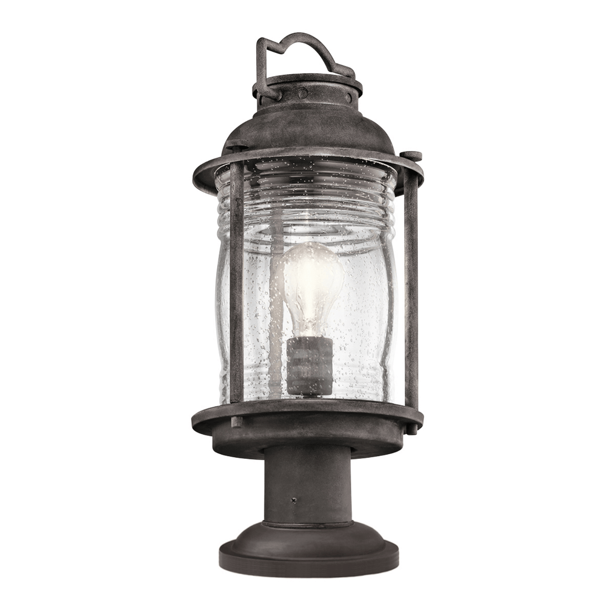 Ashlandbay 1 Light Medium Pedestal Lantern - Cusack Lighting