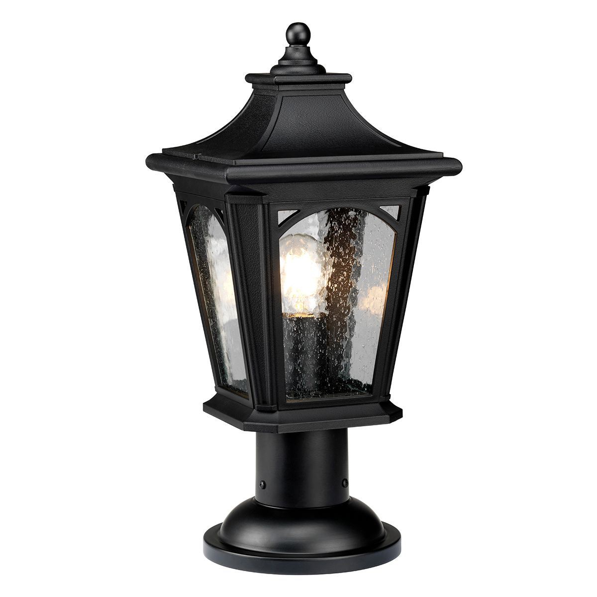 Elstead Bedford 1 Light Medium Pedestal Lantern