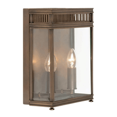 Elstead Holborn Half Lantern Medium Dark Bronze - Cusack Lighting