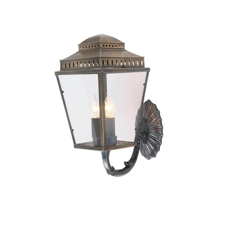 Elstead Mansion House Wall Lantern Brass - Cusack Lighting