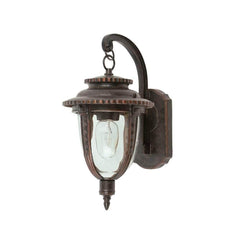 Elstead St Louis 1 Light Medium Wall Lantern - Weathered Bronze - Cusack Lighting