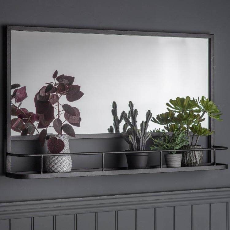 Emerson Overmantel Mirror W1060 x D15 x H630mm - Cusack Lighting