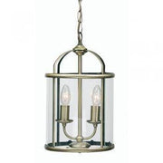 Fern 2 Light Antique Brass - Cusack Lighting