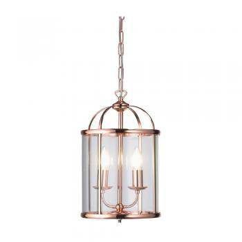 Fern 2 Light Antique Brass, Antique Chrome, Chrome, Copper