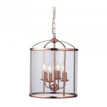 Fern 2/4 Light Antique Brass, Antique Chrome, Chrome, Copper