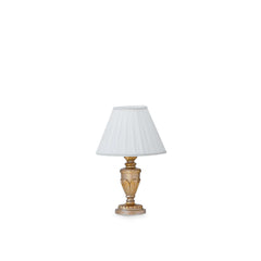Firenze Table Lamp - White/Gold Finish - Cusack Lighting