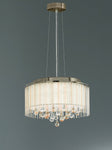 Angelique 6/8Lt Centre Ceiling Light - Bronze Finish