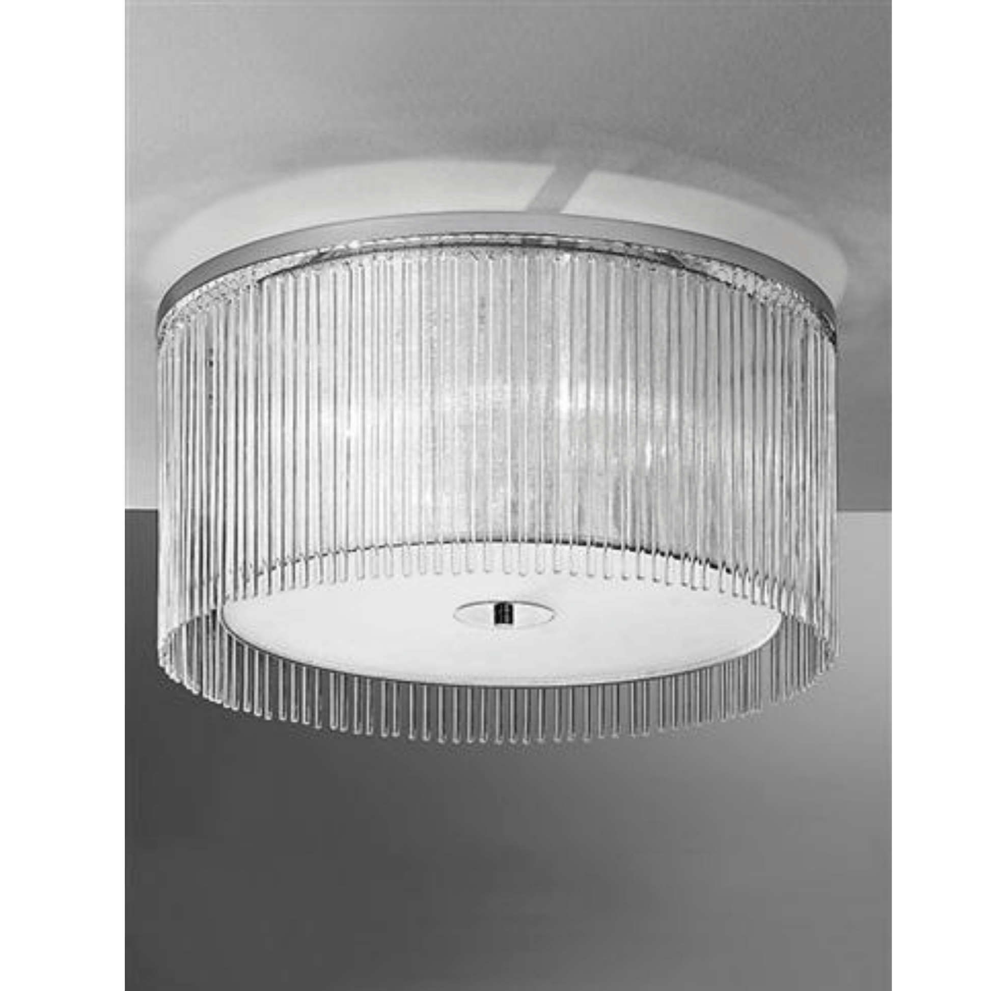 Clio 4Lt Flush Ceiling Light