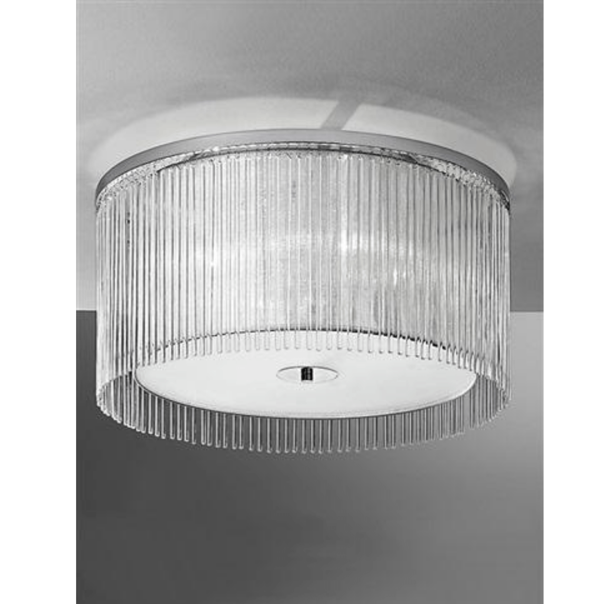 Clio 4Lt Flush Ceiling Light