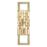Gemma 2 Light Wall Light – Silver Leaf - Cusack Lighting