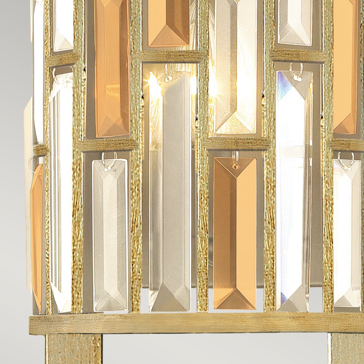 Gemma 2 Light Wall Light – Silver Leaf - Cusack Lighting
