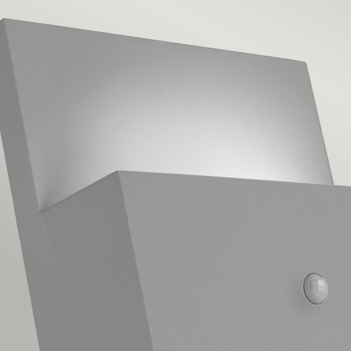 Geneve 1 Light Wall Light with PIR/ Without PIR - Aluminium/Graphite Finish - Cusack Lighting