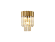 Georgia 3lt Wall Light - Matt Black/Brass/Polished Nickel - Cusack Lighting