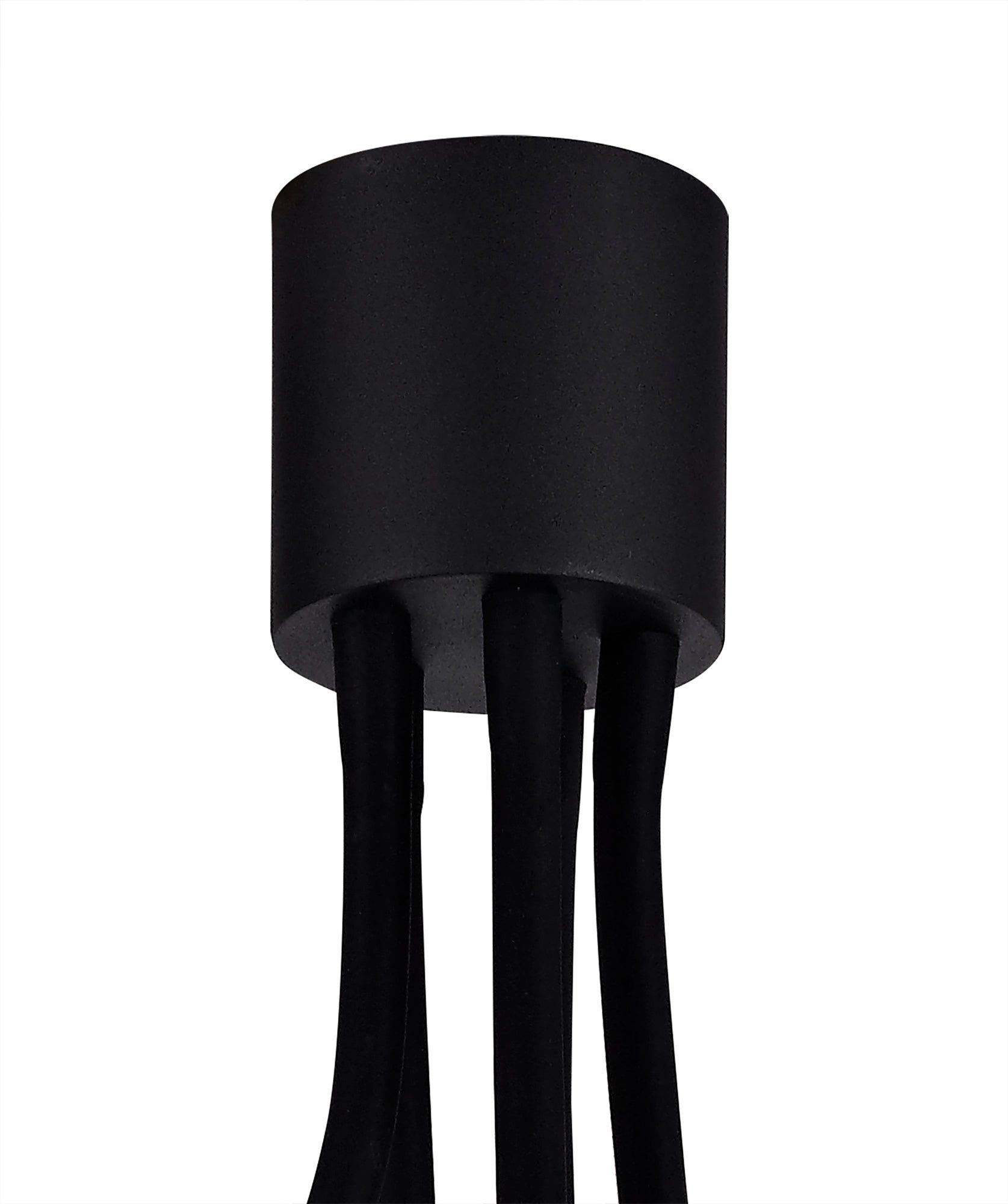 Gied Flexible Ceiling 1 Light E27 Satin White/Satin Nickel & Satin Black /Satin Nickel
